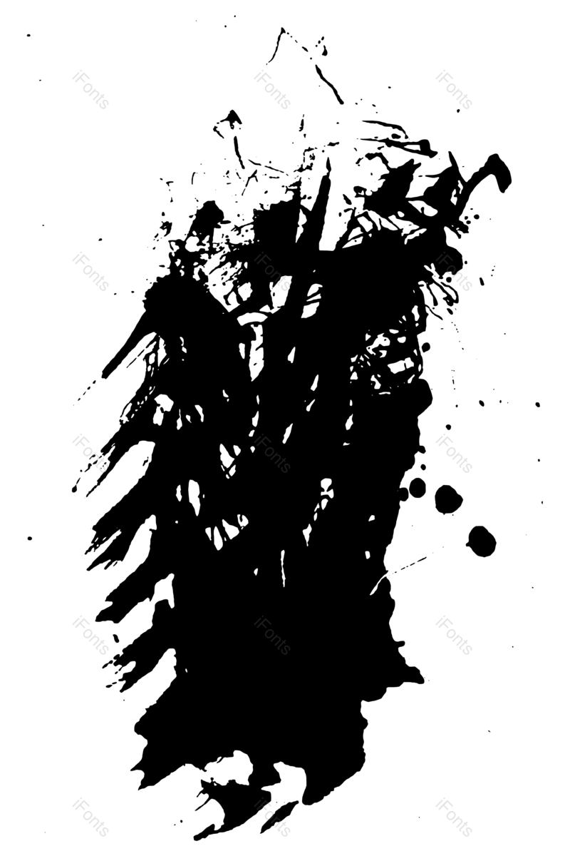 水墨图片,笔触元素,水墨笔触PNG,笔刷免抠素材